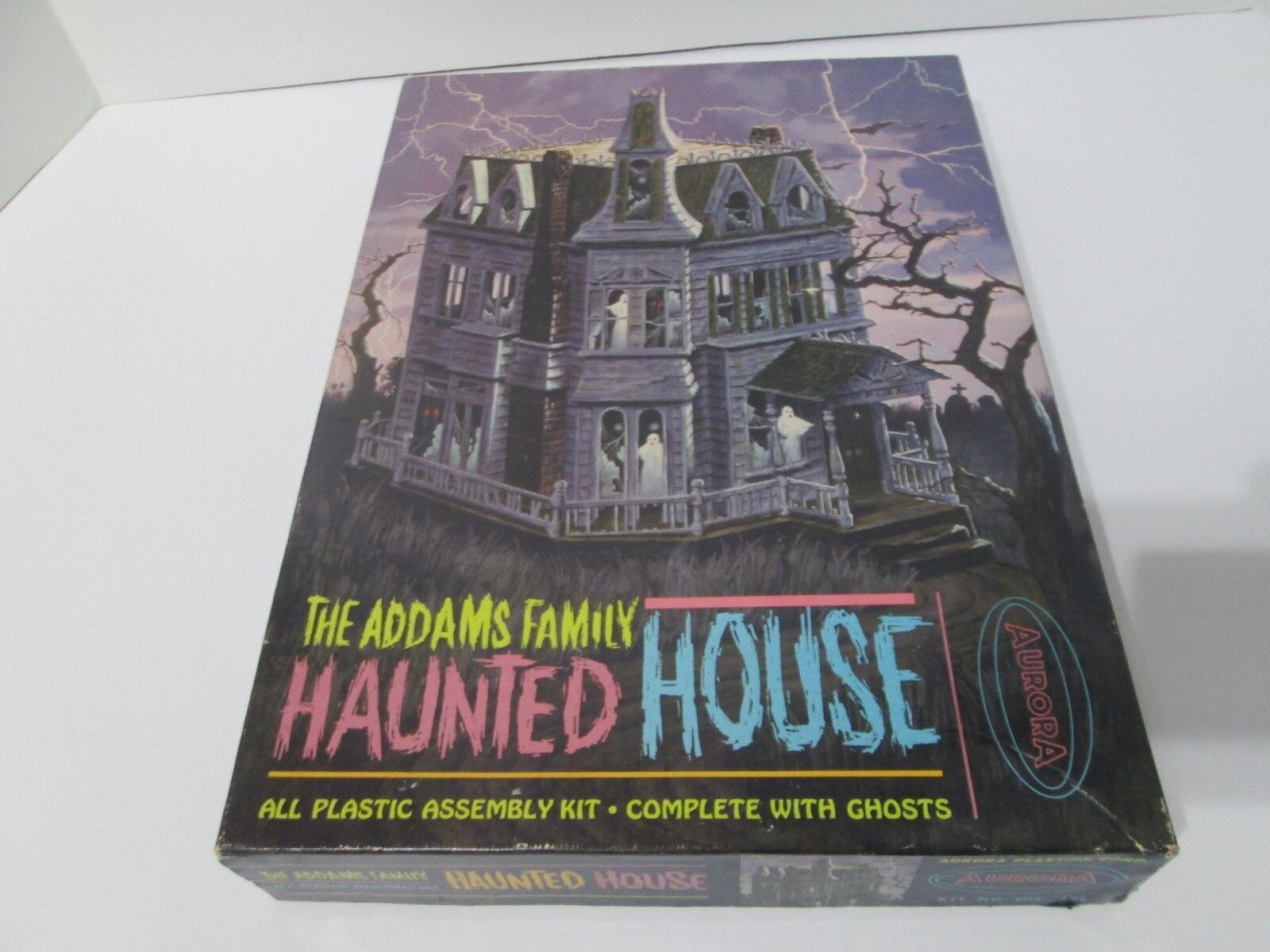 Aurora Rare 1965 The Addams Family Haunted House Model Kit 805 -198 New In  Box
