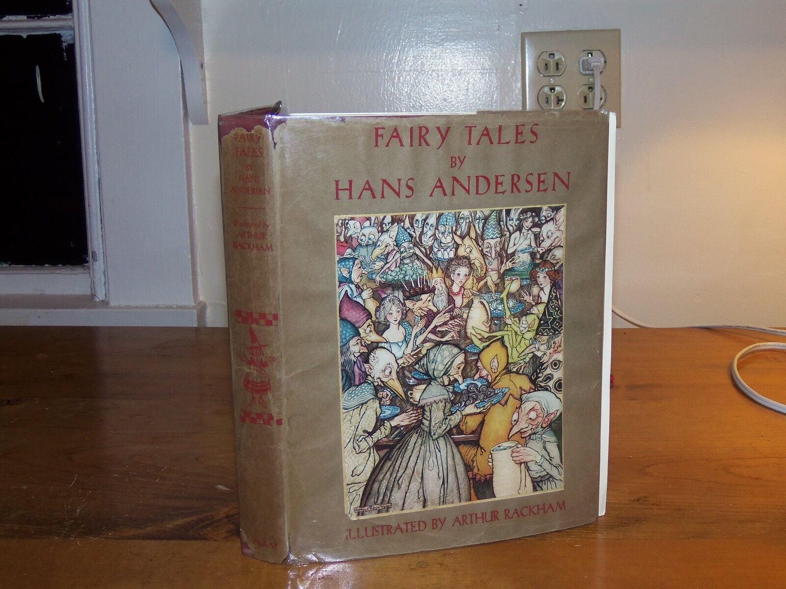 Fairy Tales. Andersen. Arthur Rackham. 1932. 1st ed. Dust Jacket. 