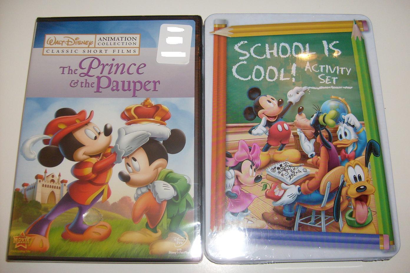 Disney Animated Vol. 3 The Prince & the Pauper DVD +TIN
