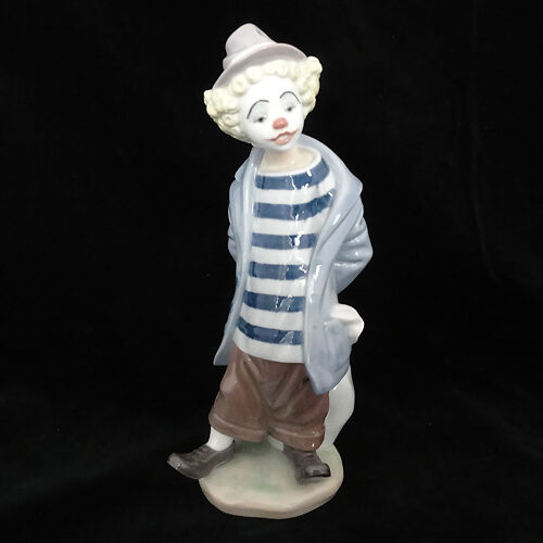 LLADRO LITTLE TRAVELER Clown #07602 NEW IN BOX porcelain 9\