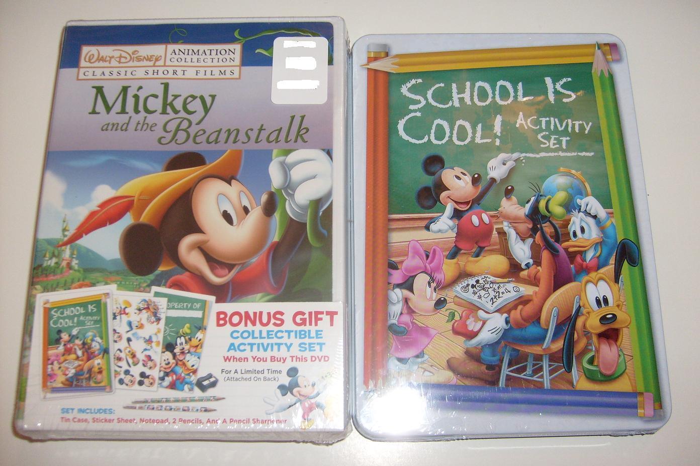 Disney Animated Vol. 1 Mickey & the Beanstalk DVD +TIN