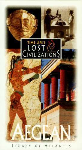 NEW Time Life Lost Civilizations VHS Aegean Atlantis Thera Crete Troy Anatolia
