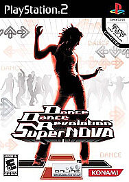 Dance Dance Revolution SuperNova (Sony PlayStation 2, 2006) - Game Only - CIB