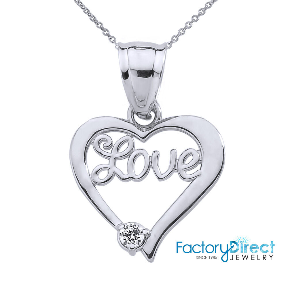 Valentines Day Gifts 14k White Gold \