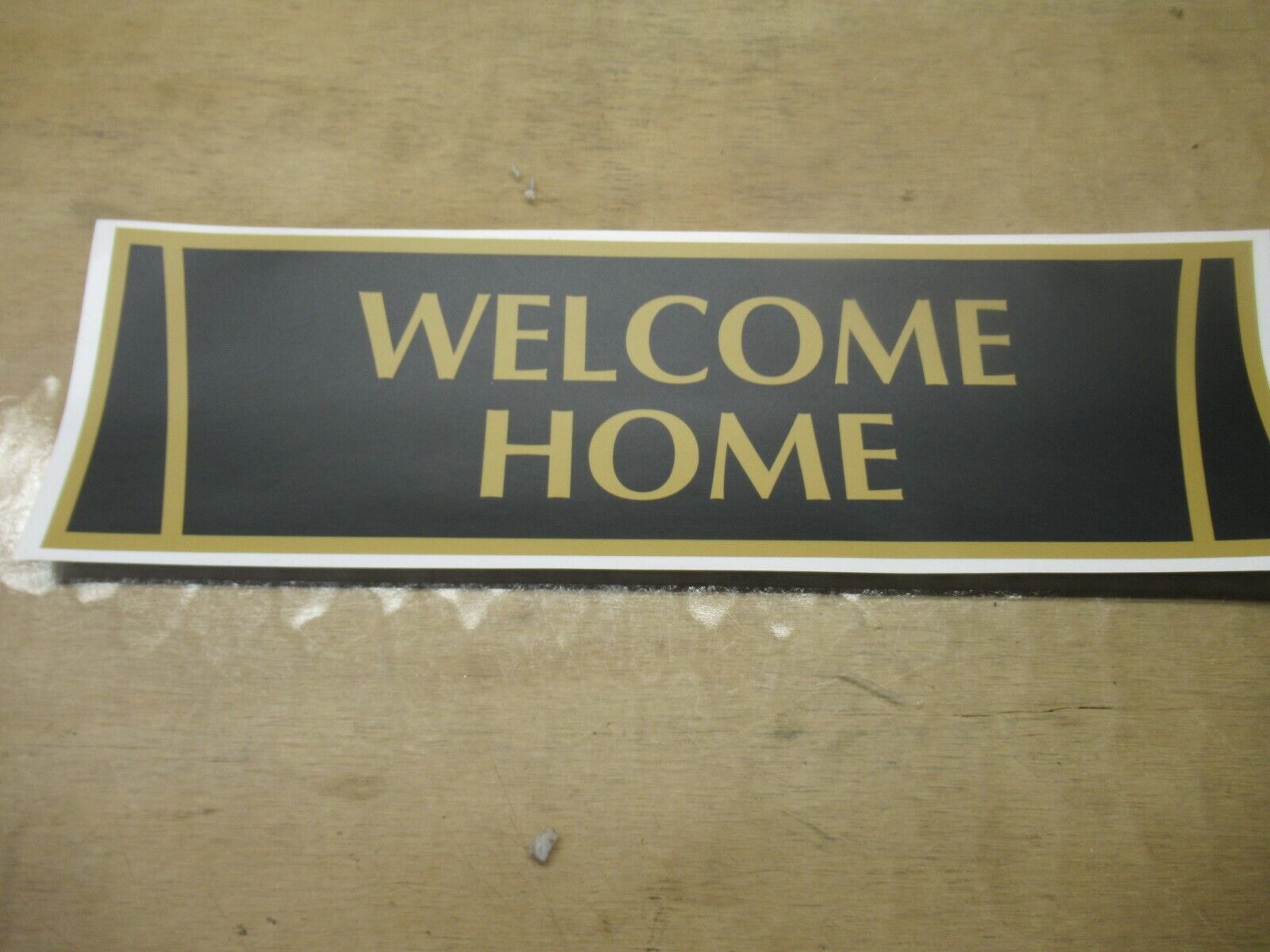 WELCOME HOME DECAL 15\