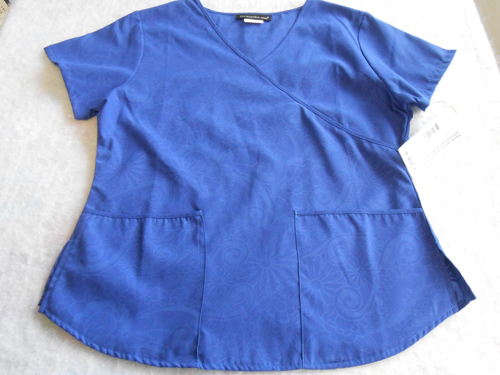 LA Rose -Stenciled Cobalt Top - Size XSmall *New*