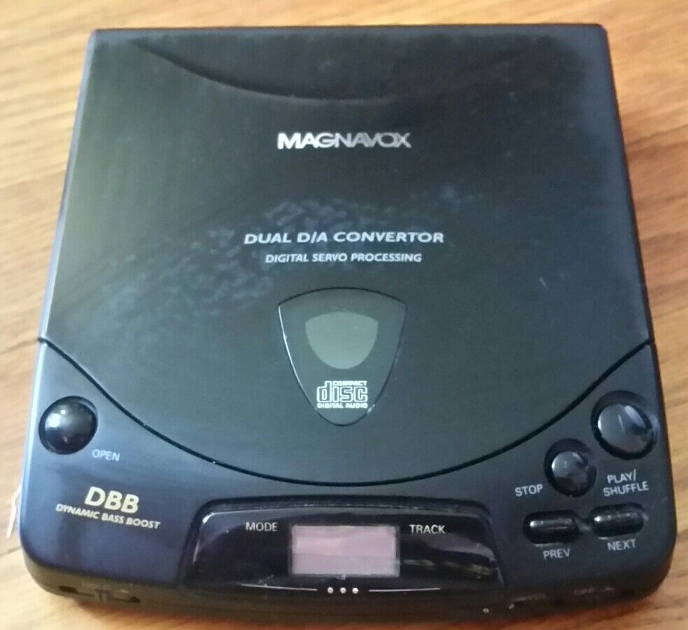 vintage 1995 Magnavox CD player AZ 6832/17 compact disk stereo unit ANTIQUE 