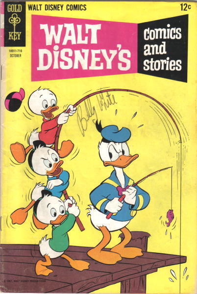 Walt Disney\'s Comics and Stories Comic Book #325 Gold Key 1968 FINE