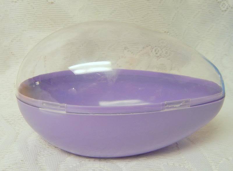 Giant Purple Plastic Easter Egg Gift Candy Toy Box Container 8\