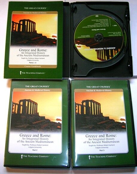 Teaching Co. Ancient Mediterranean University DVD Course Greek Roman Hellenic
