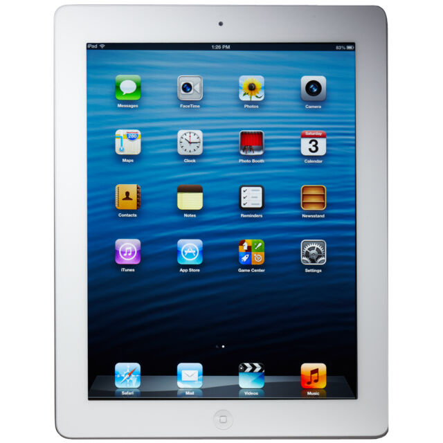 Apple iPad 4th Generation 32GB White WiFi Excellent Condition
