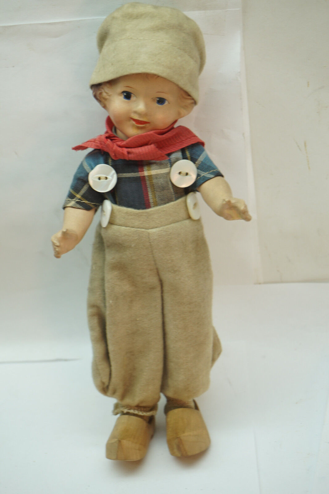 VINTAGE ARRANBEE DOLL BOY COMPOSITION DUTCH JOINTED 9in R&B COMPO 1930s 