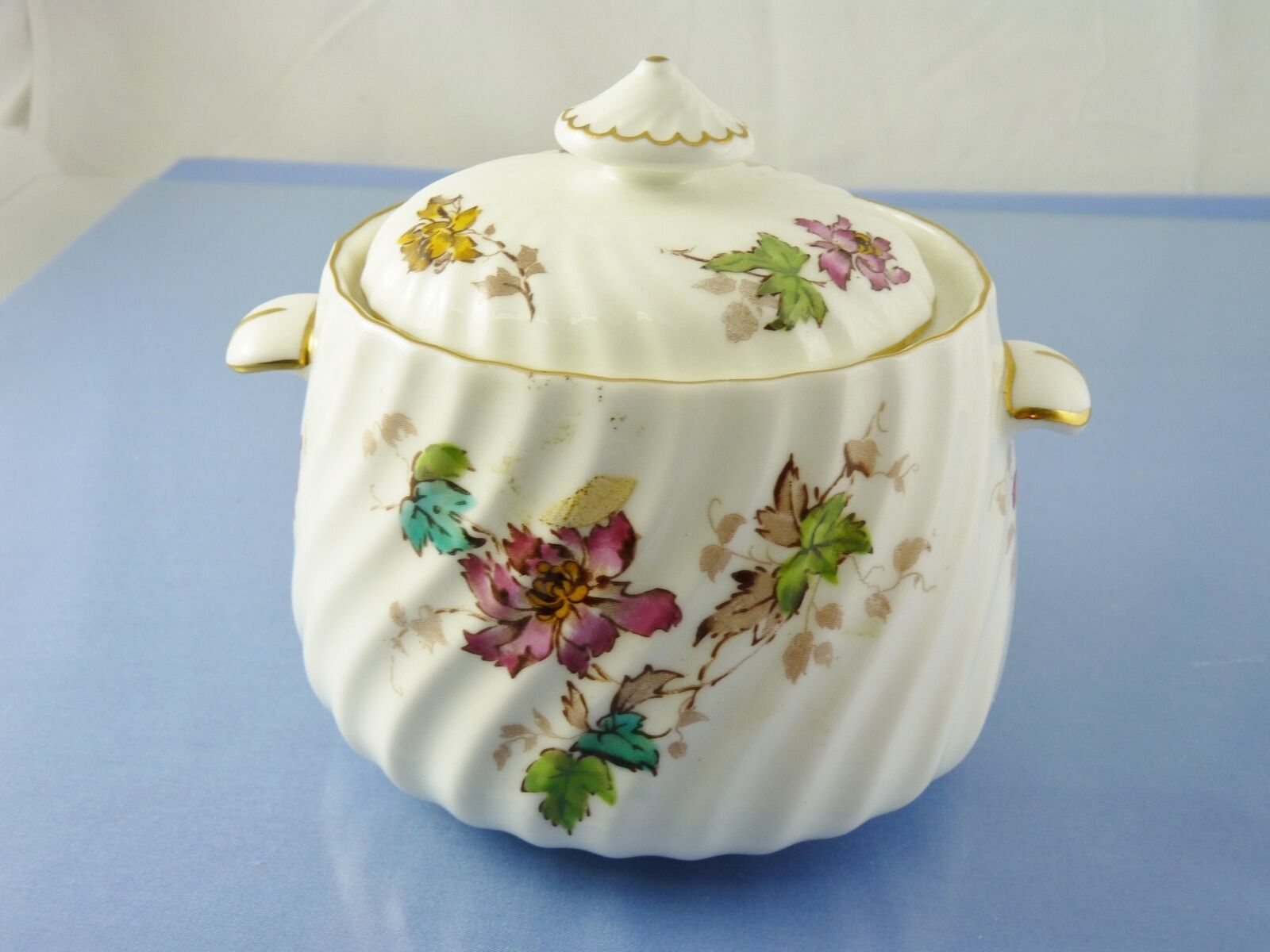 VERMONT S-365 SUGAR BOWL with LID BY MINTON CHINA