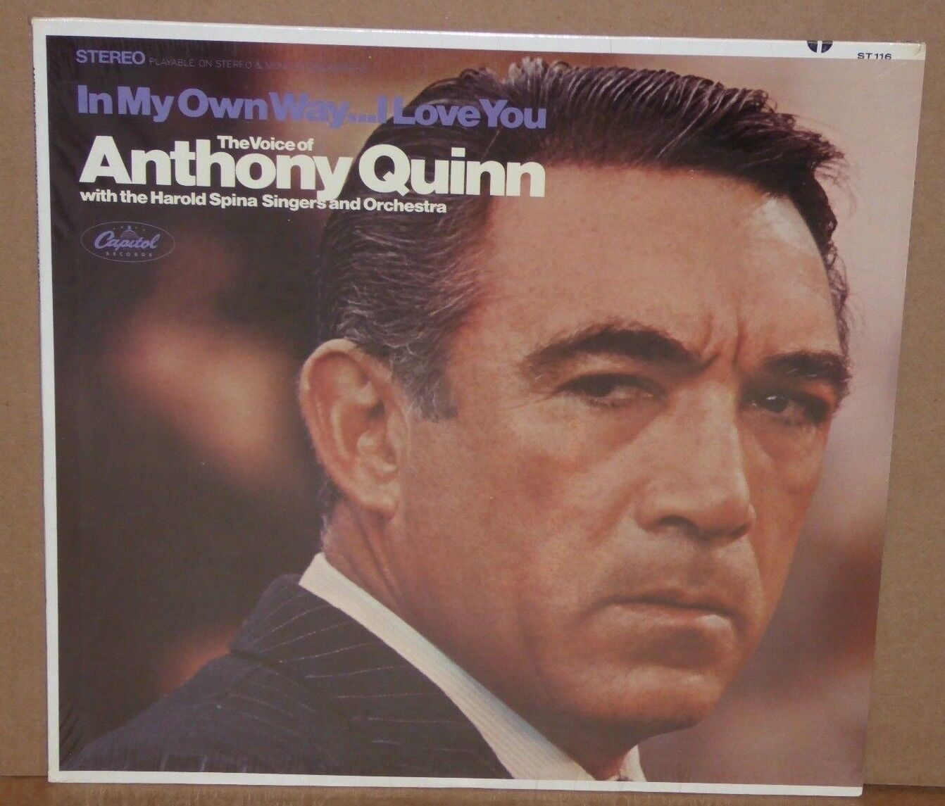 Anthony Quinn In My Own Way I Love You NEW SEALED vinyl LP record