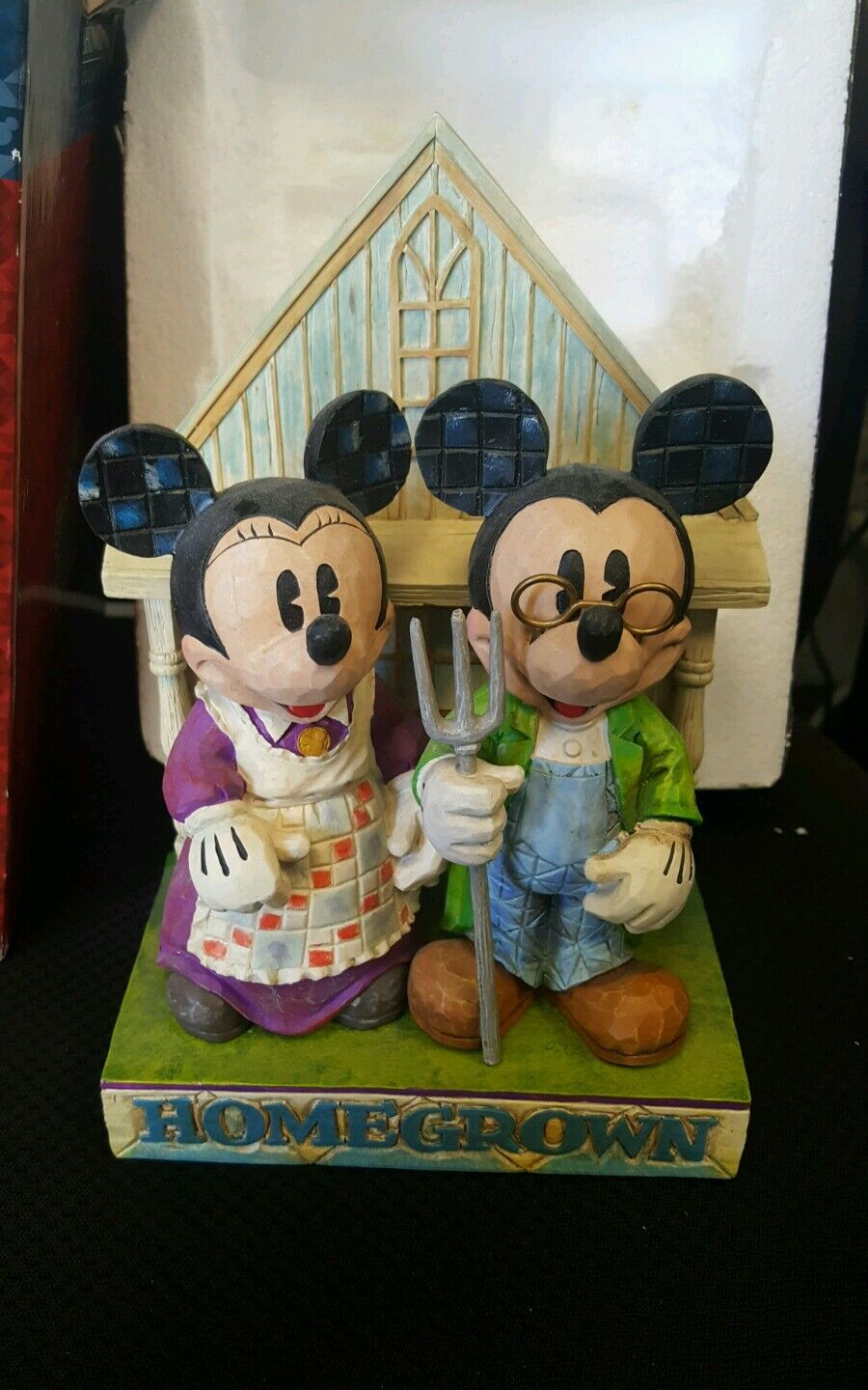 Disney Jim Shore Mickey Minnie Mouse Homegrown Farmers 4006882 9\