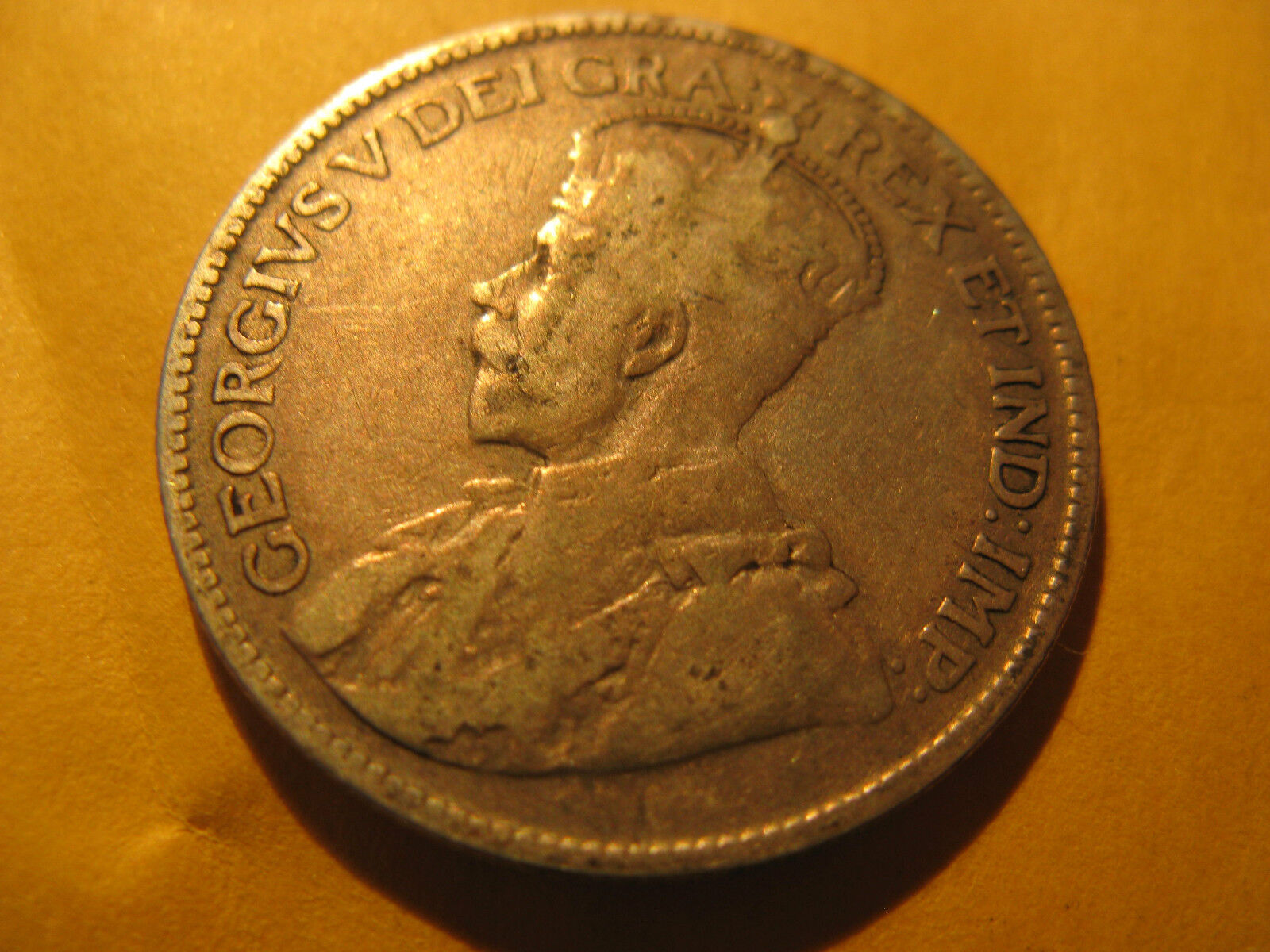 1936 DOT VARIETY CANADA SILVER 25 CENT COIN RARE