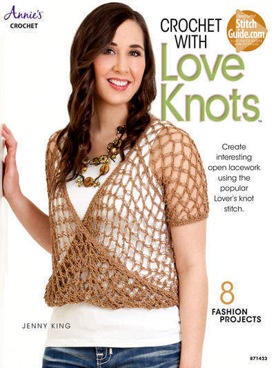 NEW CROCHET WITH LOVE KNOTS WRAPS/SCARF/MORE