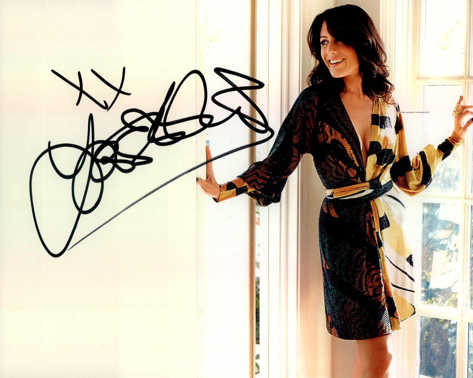 Lisa Edelstein signed 8x10  autograph w/ COA Girlfriends Guide to Divorce House