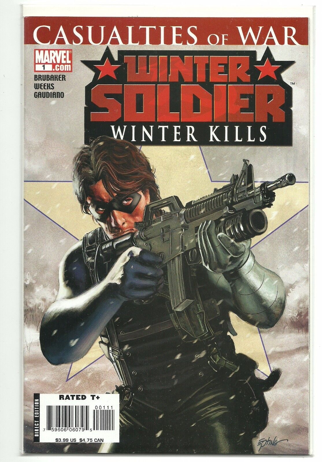 (2006) MARVEL WINTER SOLDIER WINTER KILLS #1 CIVIL WAR ONE SHOT TIE-IN - NM