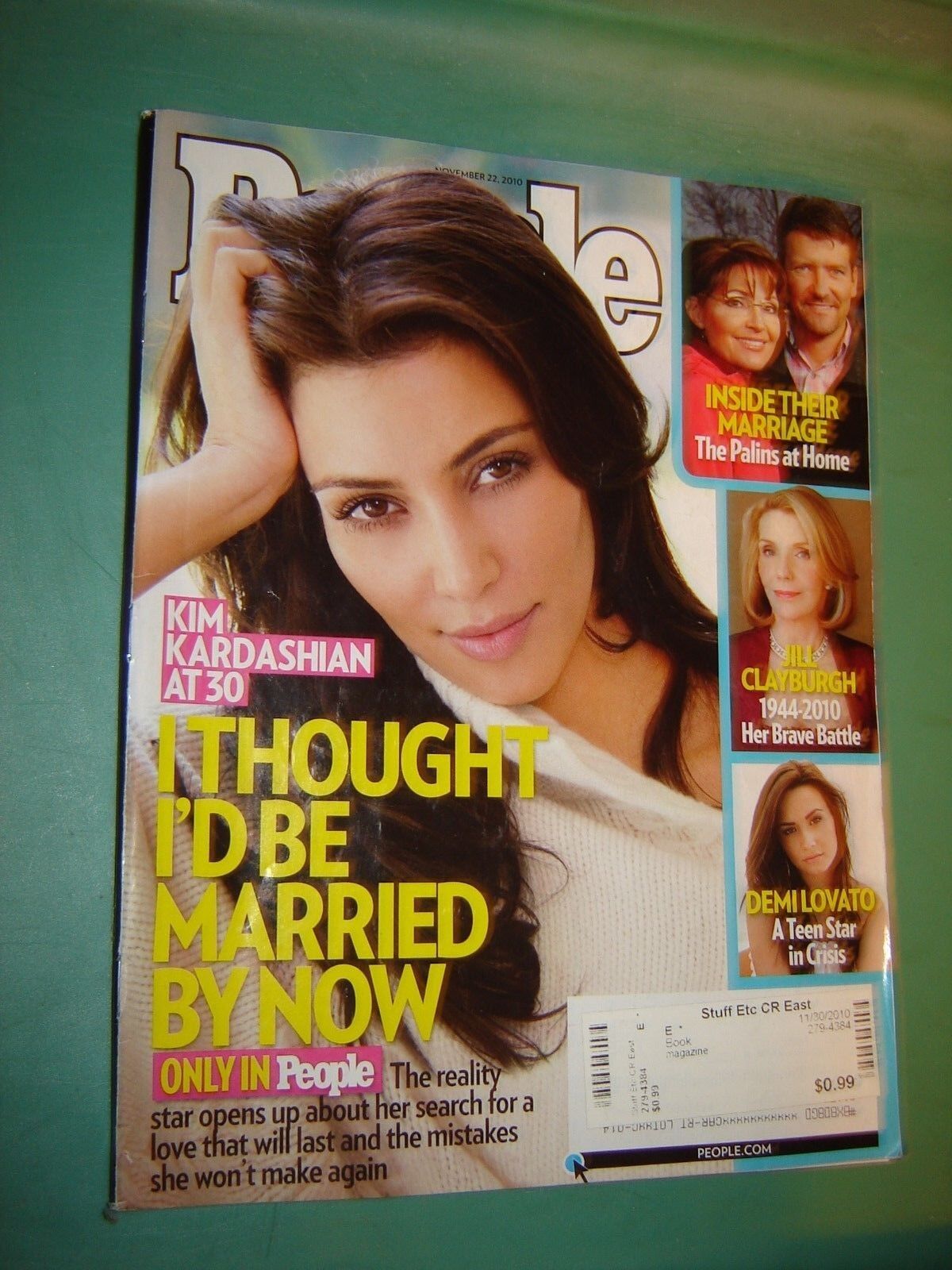 People Magazine Kim Kardashian: I Thought I\'d be Married by November 22 2010