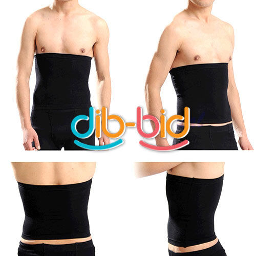 Male Men Black Slimming Slim Lift Body Shaper Tummy Belt Underwear Waist Support