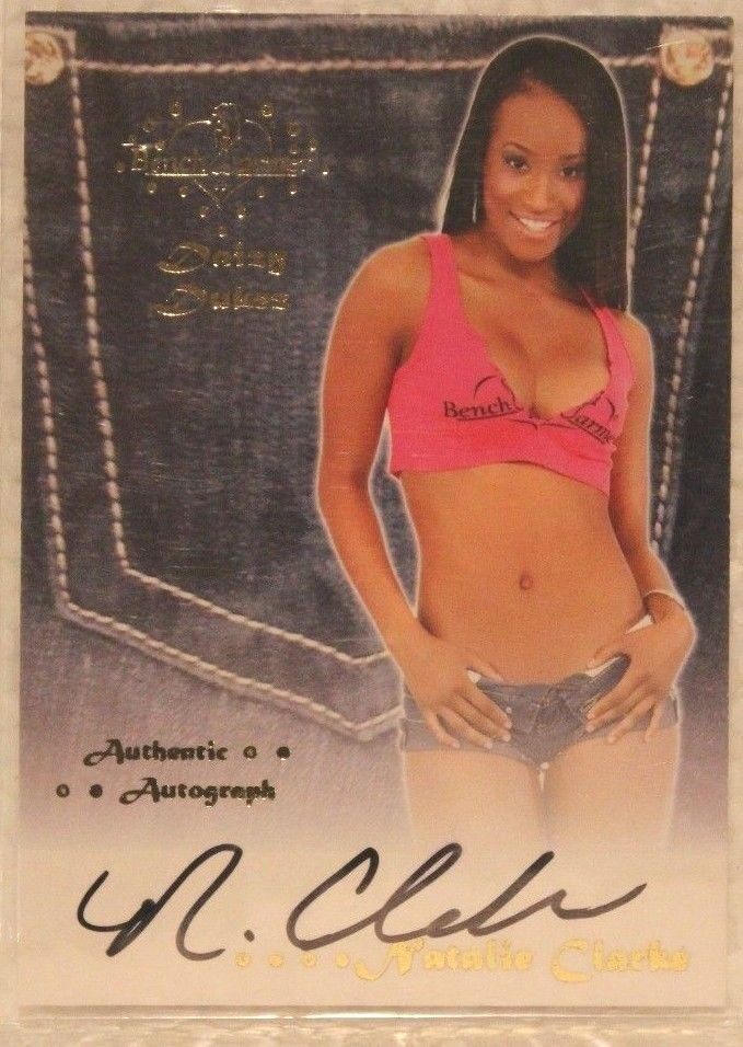 2012 Benchwarmer Daizy Dukez Autograph Card (select from drop down)