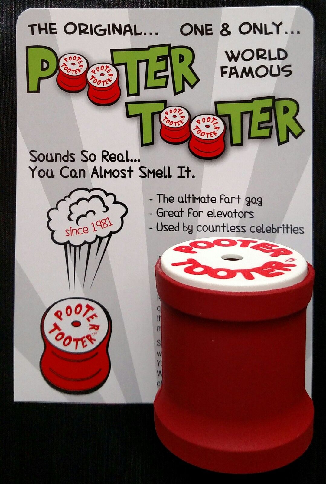 The Original  Pooter Tooter 1 Pack, The Ulimate Fart Machine