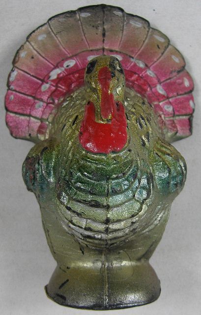 Vintage 1950’s-60’s Large Gurley Candle Thanksgiving Tom Turkey