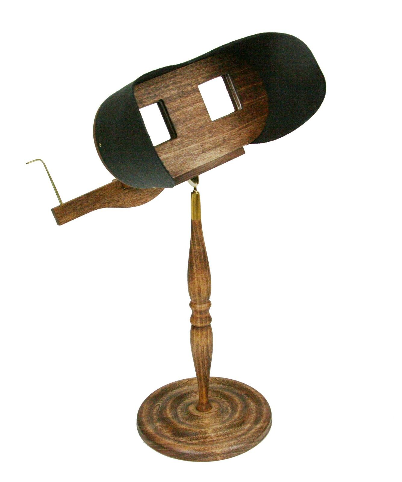Stereoscope Holmes Viewer with Pedestal ASSEMBLED for StereoCards and Prints