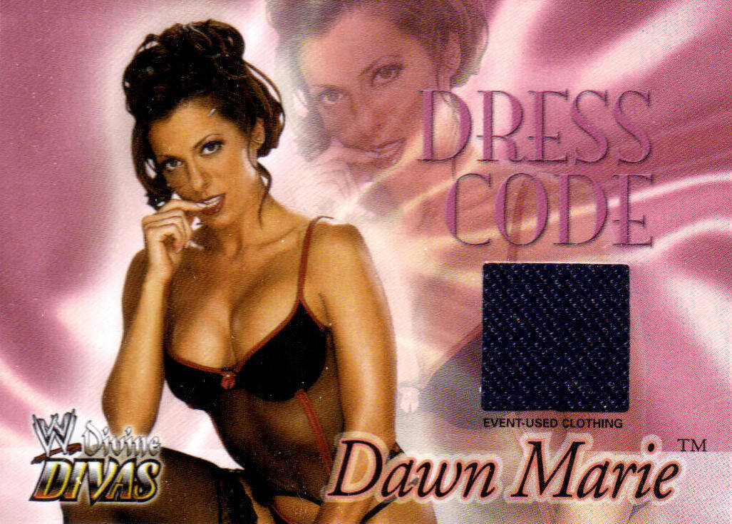DAWN MARIE 2003 WWE Divine Divas Dress Code EVENT WORN JEANS *Very Rare* 
