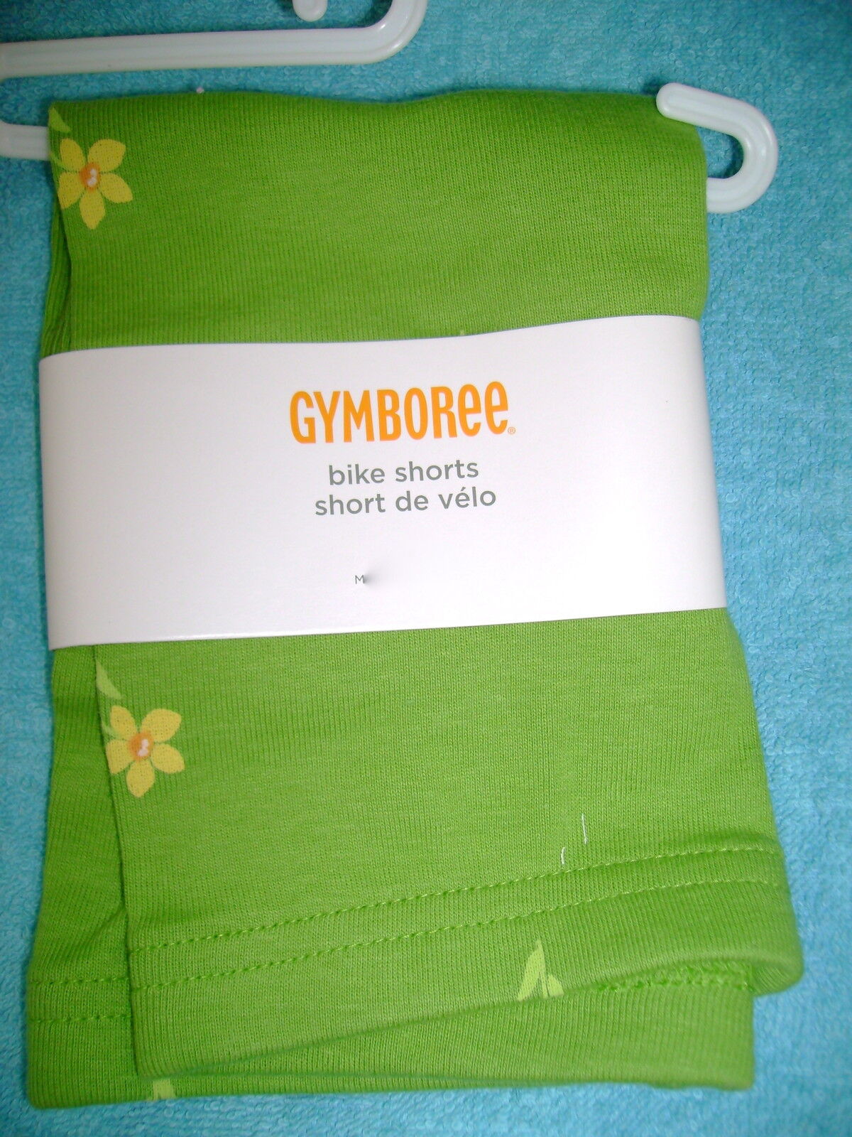 NWT Gymboree Daffodil Garden sz 5 bike shorts daffodils flowers Easter liquidate