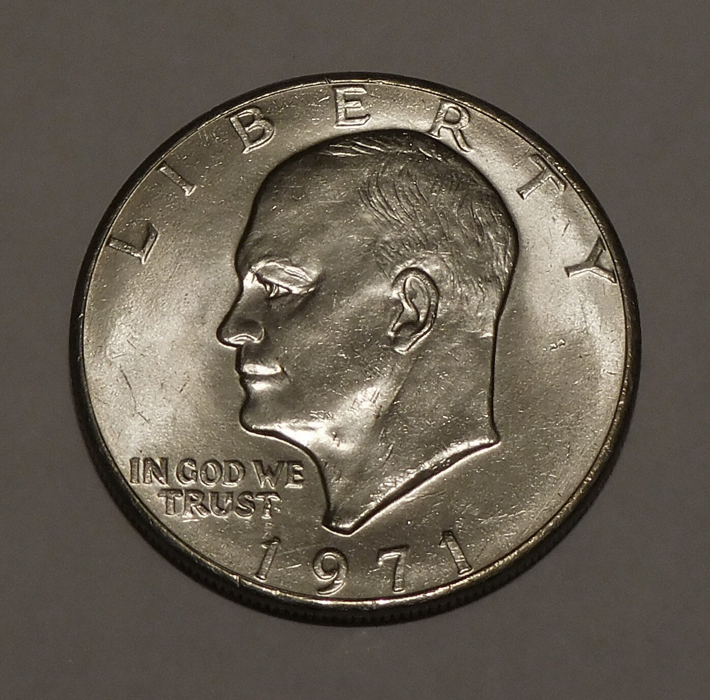 1971 P Eisenhower Dollar BU Ike $1 US Mint Coin Philadelphia