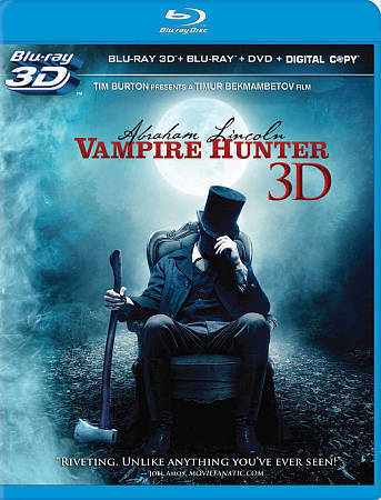 Abraham Lincoln: Vampire Hunter Blu-ray 3D / Blu-ray / DVD / Digital Copy