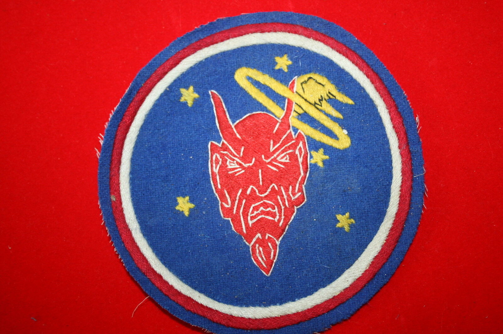431ST FIGHTER SQUADRON SQDN A2 JACKET PATCH SATAN\'S ANGELS 475TH GROUP