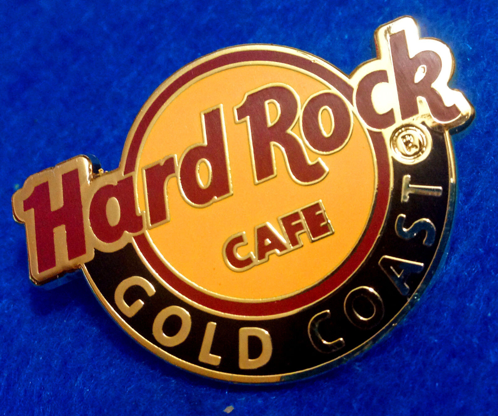 NEW GOLD COAST SURFERS PARADISE AUSTRALIA RED CIRCLE LOGO Hard Rock Cafe PIN