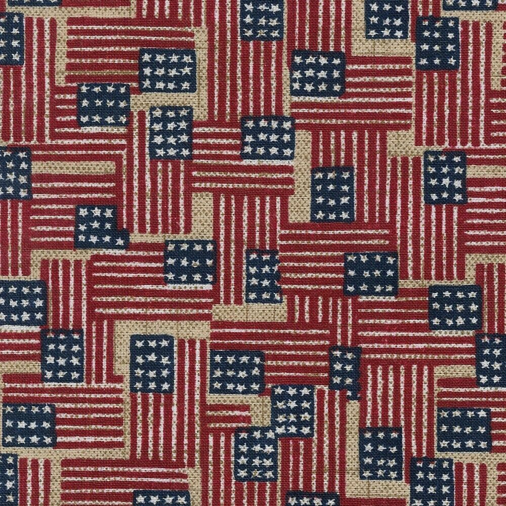 Longaberger Row Your Boat Basket Old Glory Fabric Over Edge Liner New In Bag