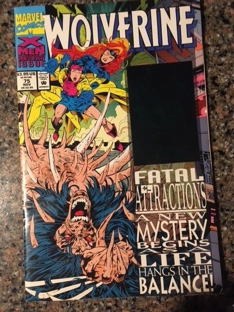 Wolverine #75 (Nov 1993, Marvel) Hologram