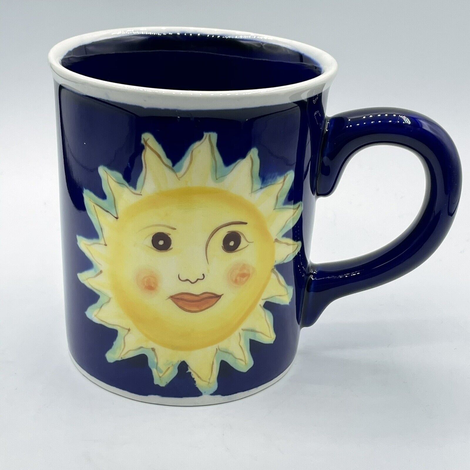 Starbucks Barista Limited Edition Rare 2000 Sun Sunshine Celestial Mug Cup