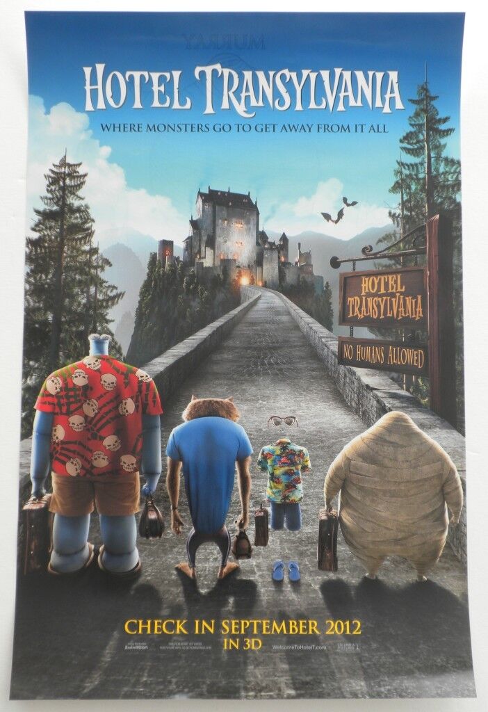 NEW San Diego Comic Con 2012  2-Sided  Hotel Transylvania  Movie  Poster 17\