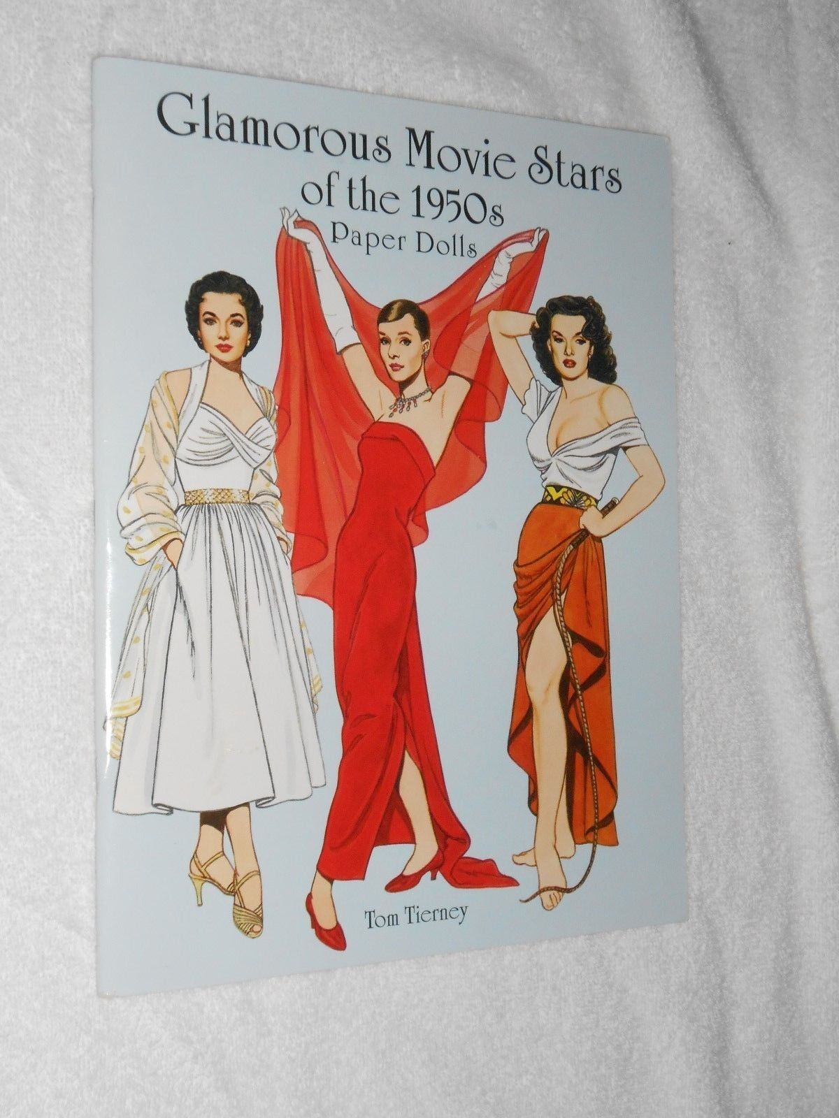 COLLECTIBLE VINTAGE BOOK PAPER DOLLS 1999 TOM TIERNEY MOVIE STARS of 1950 s