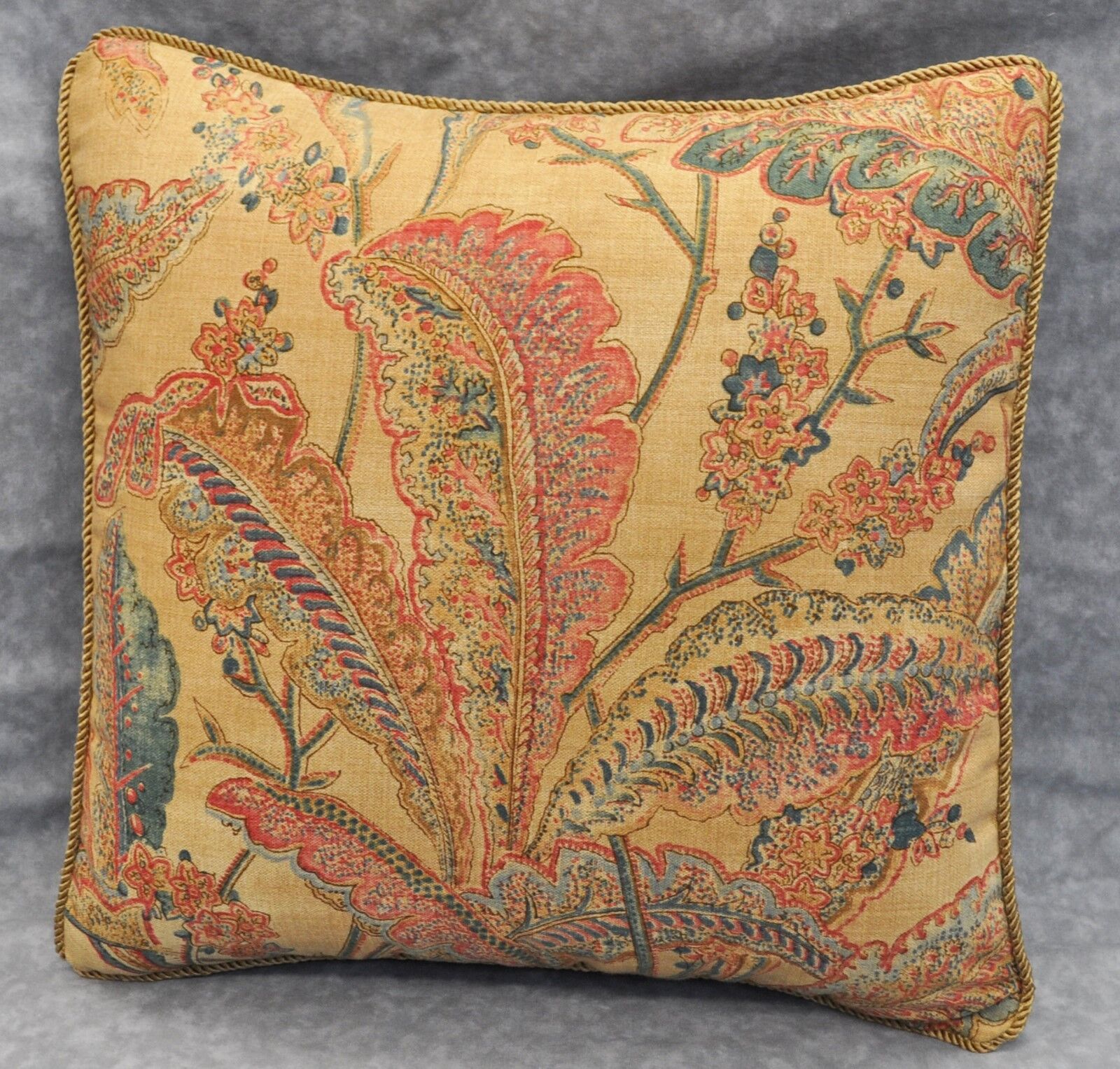 Pillow made w/ Ralph Lauren Coco Palm Fabric 16\