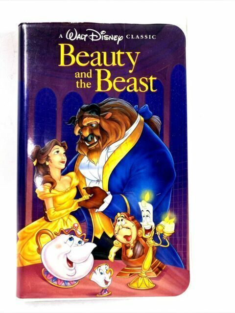 WALT DISNEY Beauty and the Beast (VHS, 1992) A BLACK DIAMOND CLASSIC