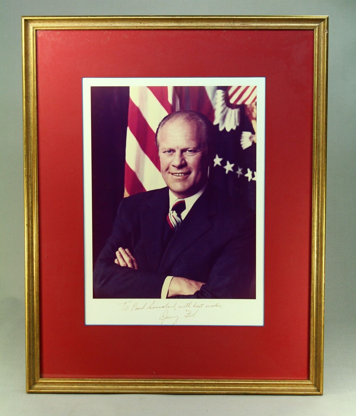 * Original SIGNED Photograph of US President Gerald Ford (1974-77) Autograph