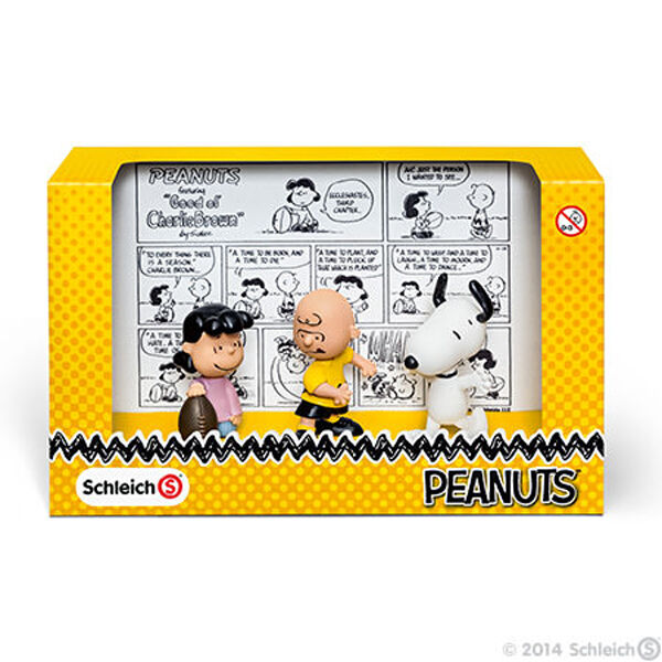 NEW SCHLEICH 22014 Peanuts CLASSIC SCENERY PACK Schulz Snoopy Charlie Brown Lucy