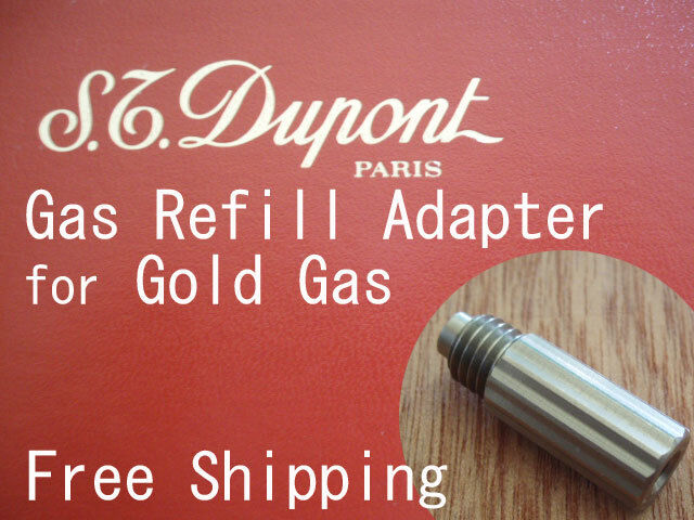 Gas Refill Adapter for Dupont Lighter Gold/Free Shipping