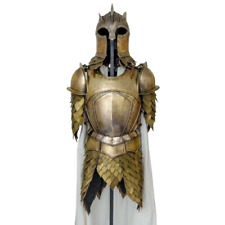 Medieval King's Guard Armor Suit Game Of Thrones Costume For Halloween Party picture