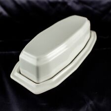 1900's Antique Wawona Hotel White Procelain Butter Container Dish Serving Tray picture