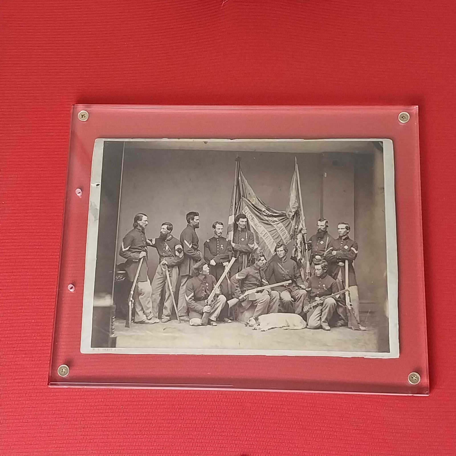 7th Illinois Infantry Reg. Volunteer Color Guard & Henry rifles Mathew brady 7th Illinois Infantry Reg. Volunteer Color Guard & Henry rifles Mathew brady