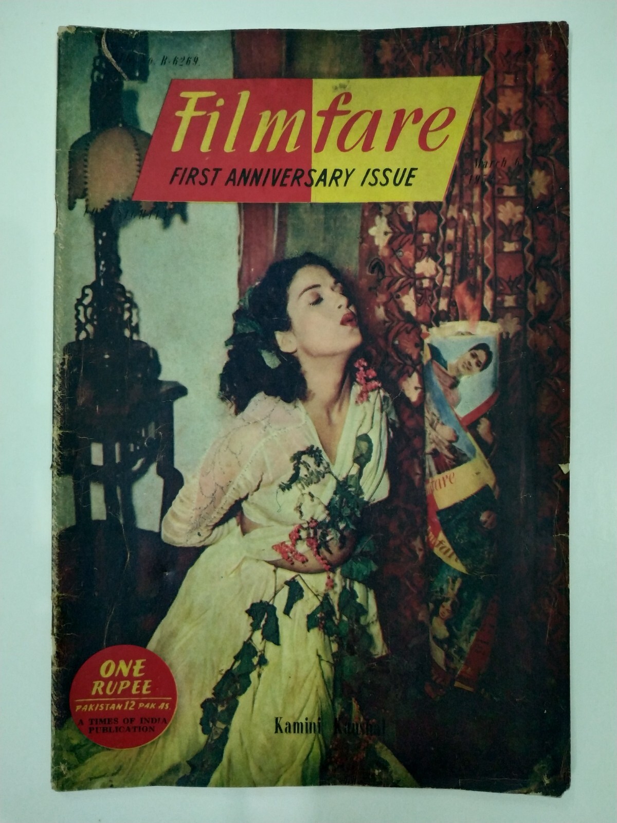 Filmfare -1953 Bollywood magazie English India  featuring 