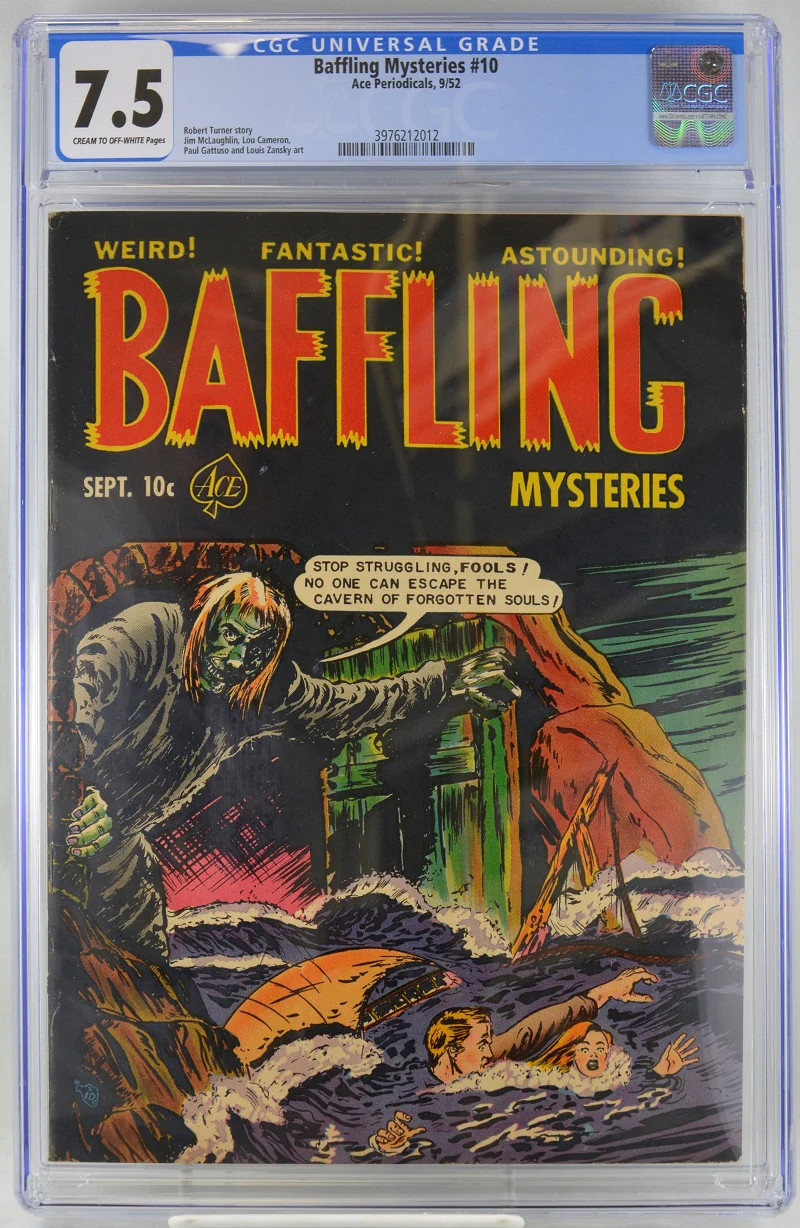 Baffling Mysteries (1952 Ace) # 10 CGC: CGC 7.5 (3976212012)
